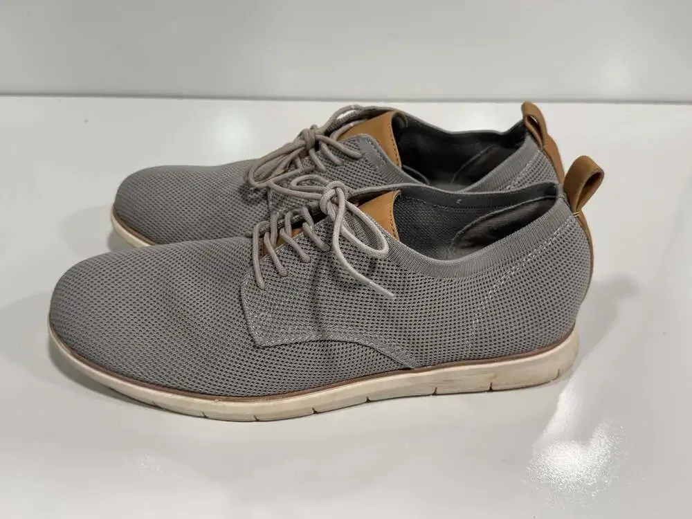Goodfellow & Co Men's Kev Knit Dress Shoes Gray Size 10